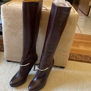 Nine West Pearson leather boots